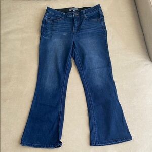 Wit & Wisdom Blue Flare Wide Leg Jeans size 10P